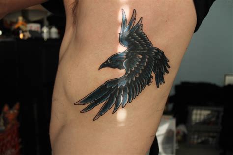 raven tattoo on back|Raven Tattoos – Meaning, Design, History, Mythology, Ideas with ...